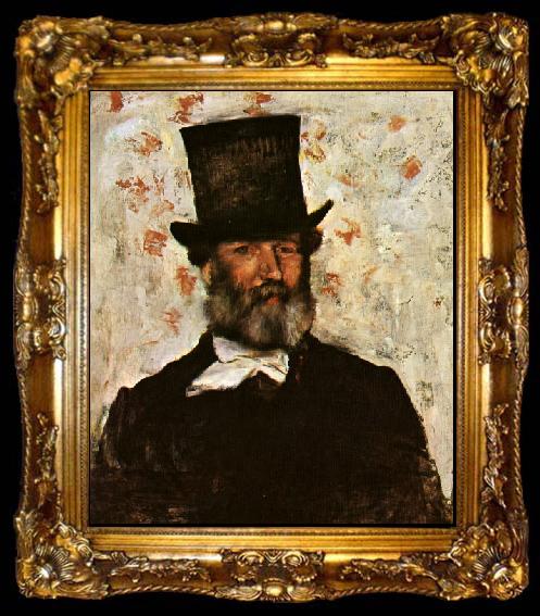 framed  Edgar Degas Leopold Levert, ta009-2
